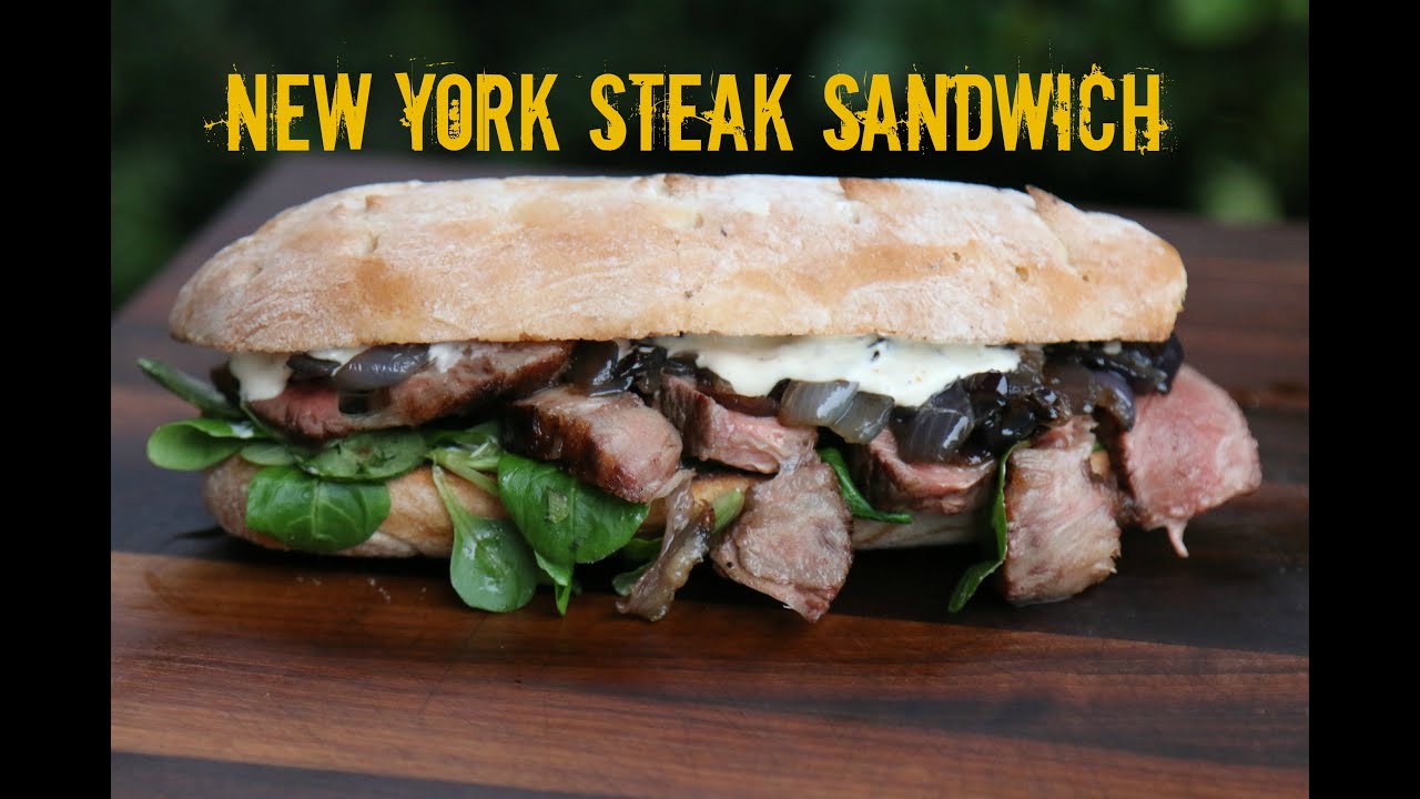 New York Steak Sandwich - Red Heifer Auslese Ribsteak