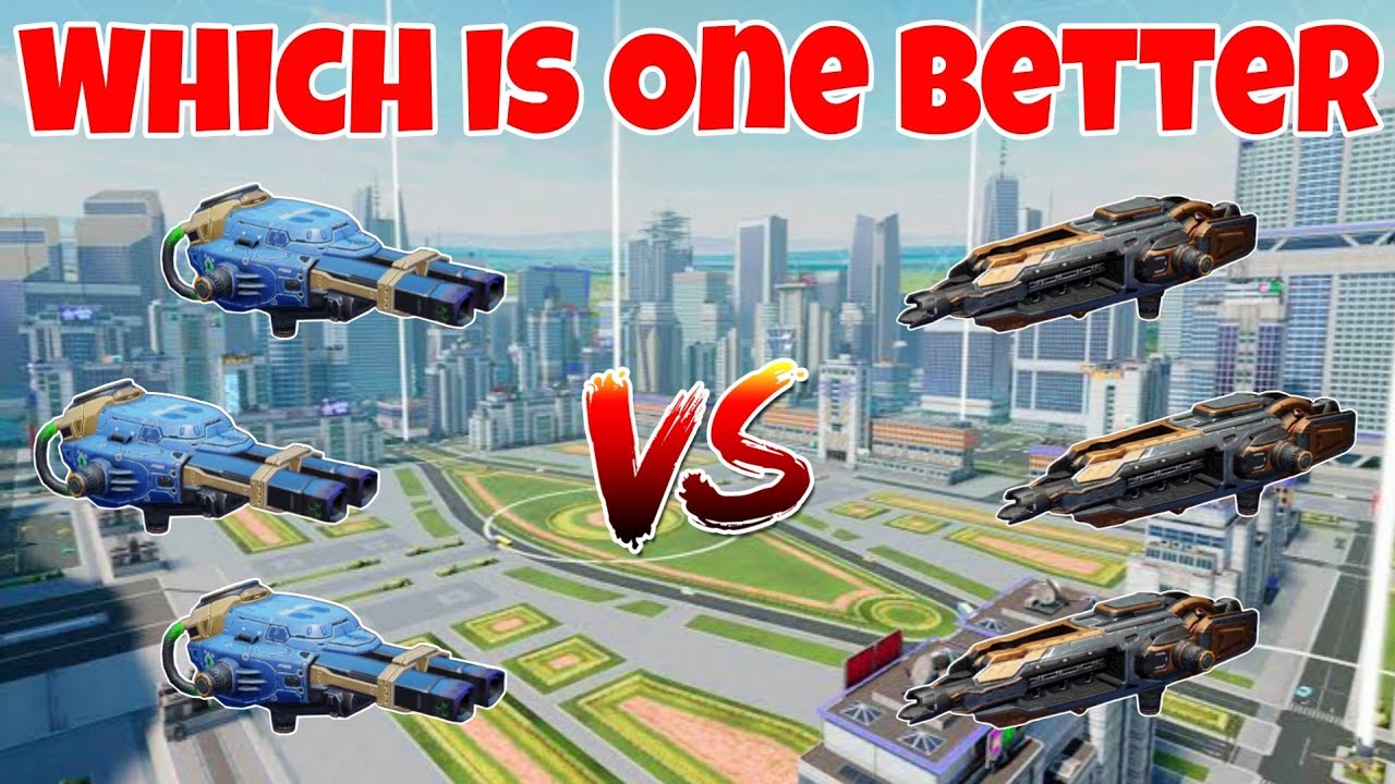 WR🔥 New Murix VS Shatter Weapon Comparison ||WAR ROBOTS||