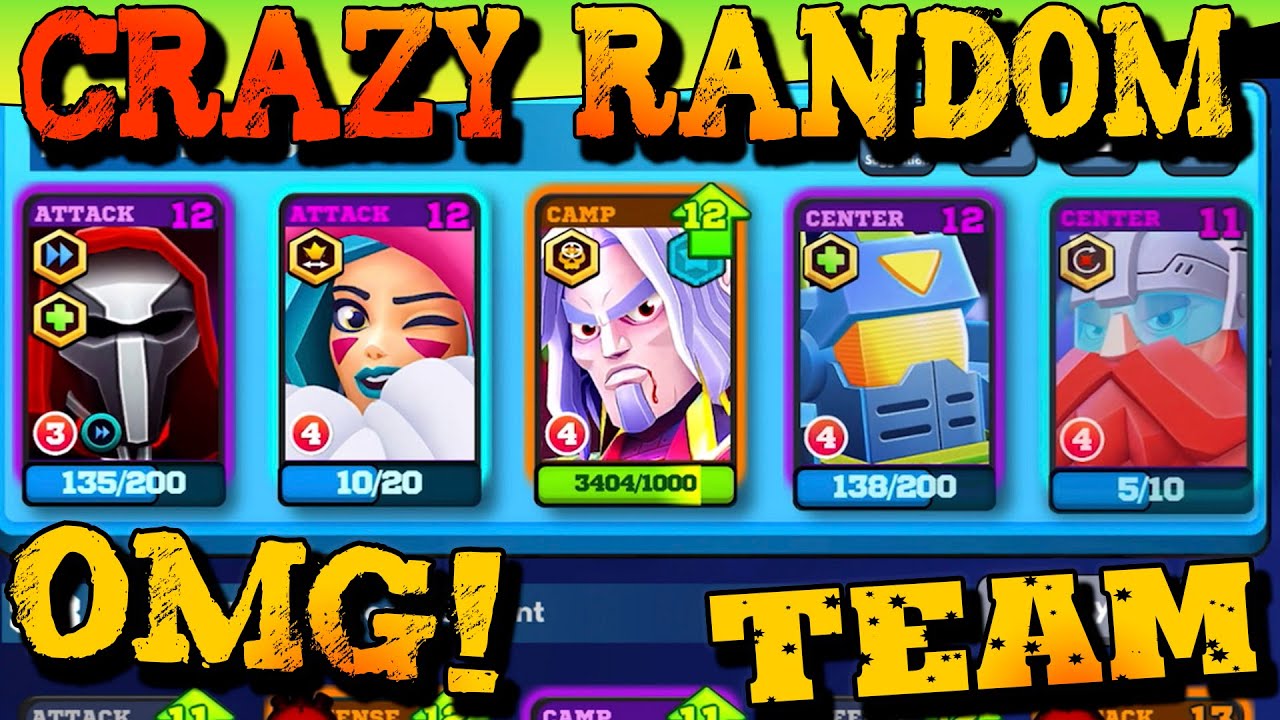 FRAG Pro Shooter - CRAZY RANDOM OMG!😱OP Gameplay Champion Series in FRAG Pro Shooter(iOS,Android)