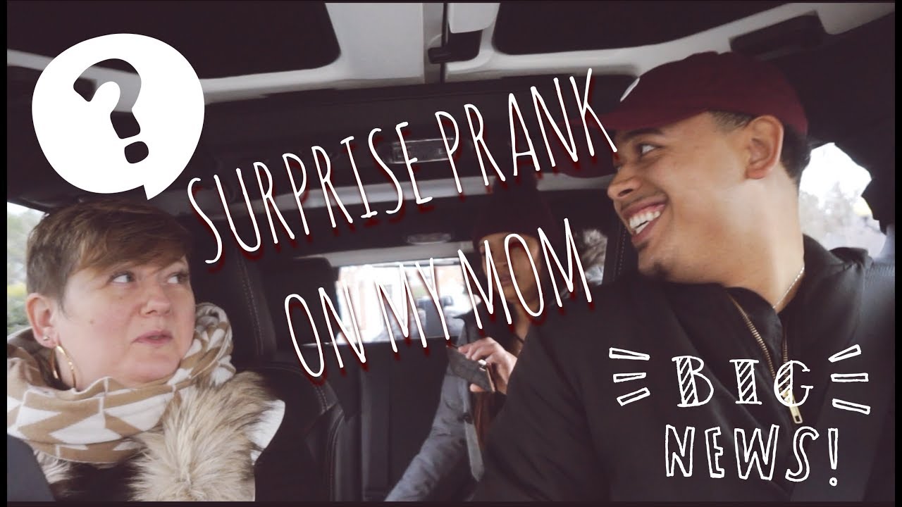 SURPRISE PRANK ON MY MOM!! (& MY WHOLE FAMILY!)