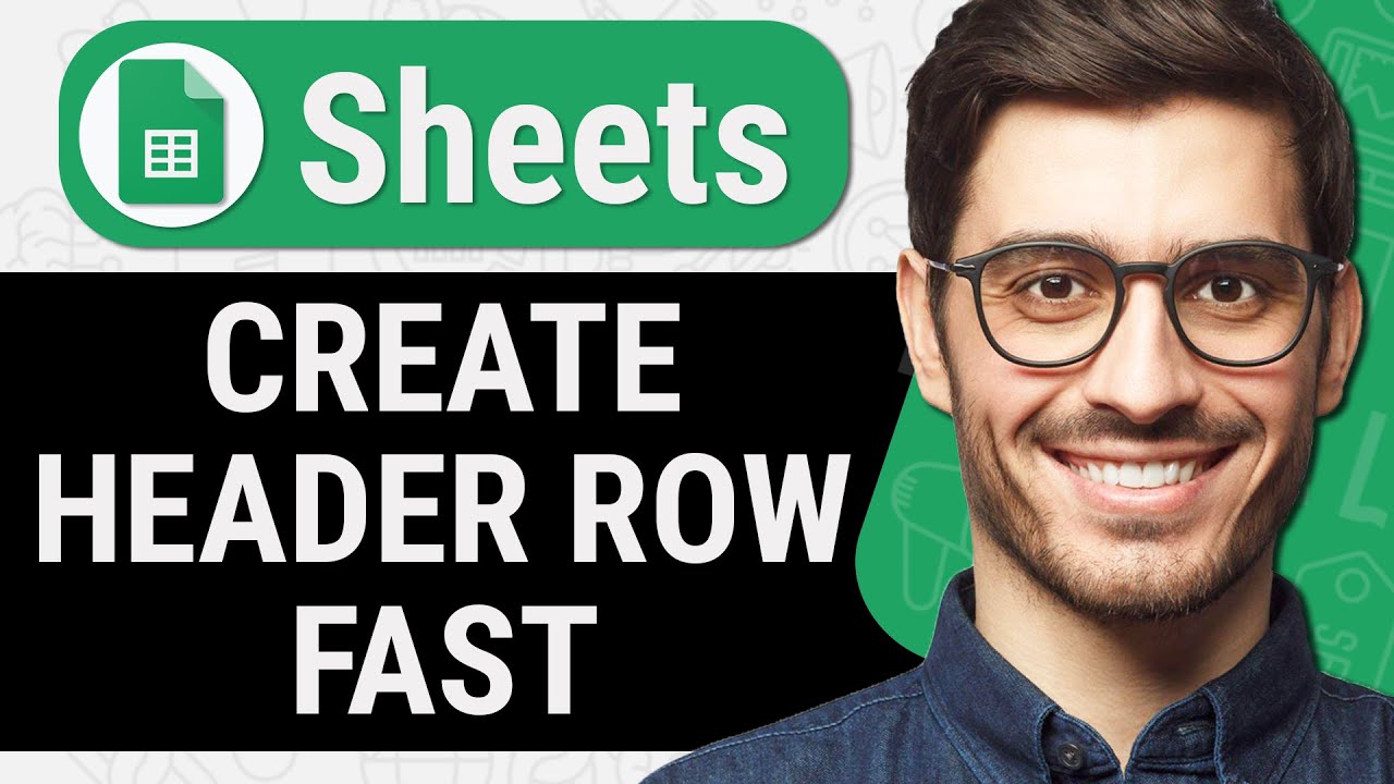 How to Create a Header Row in Google Sheets (Quick & Easy)