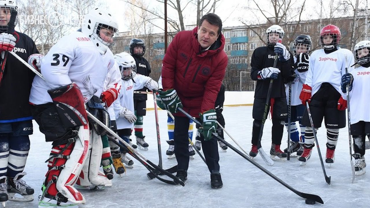 Ильсур Метшин пробил буллит на тренировке подросткового клуба 