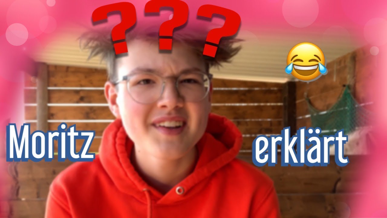 MORITZ ERKLÄRT PFERDEBEGRIFFE
