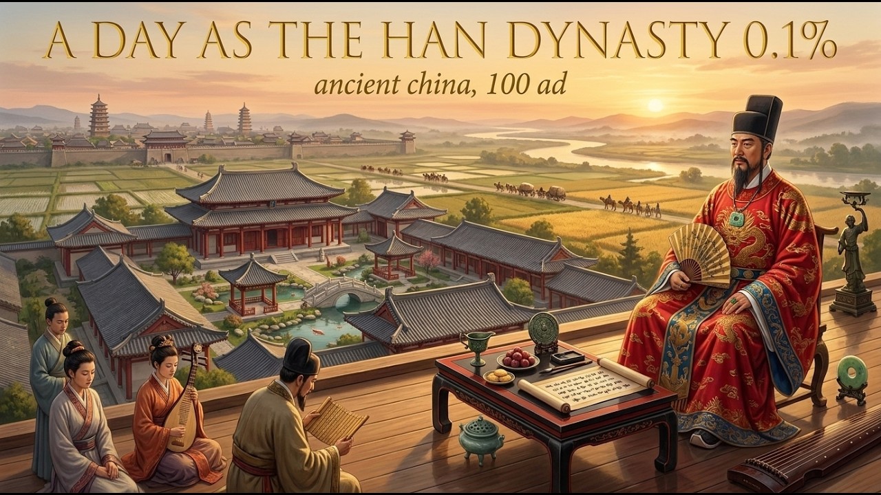 China 100 AD - A Day as the Han Dynasty 0.1% (AI Reconstruction)