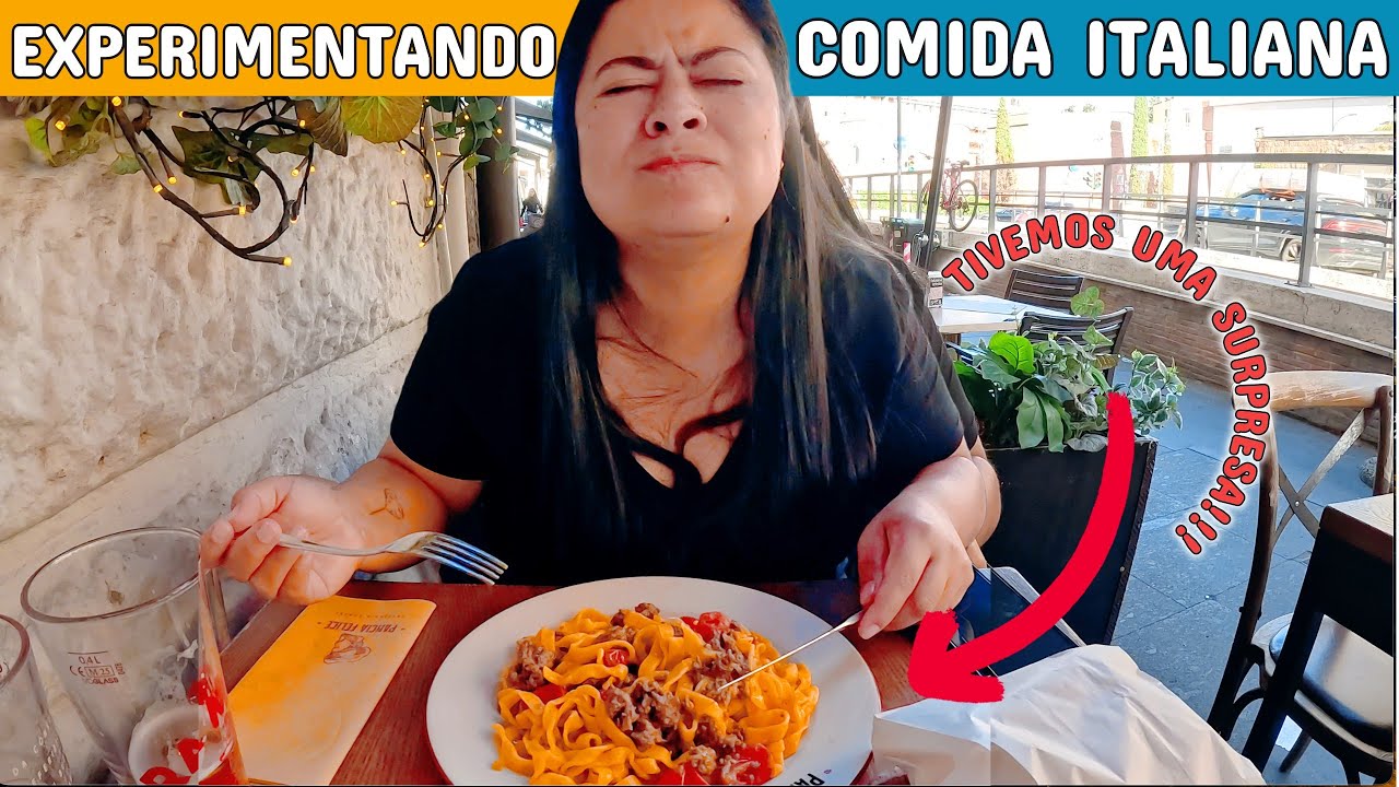 PROVANDO COMIDAS EM ROMA