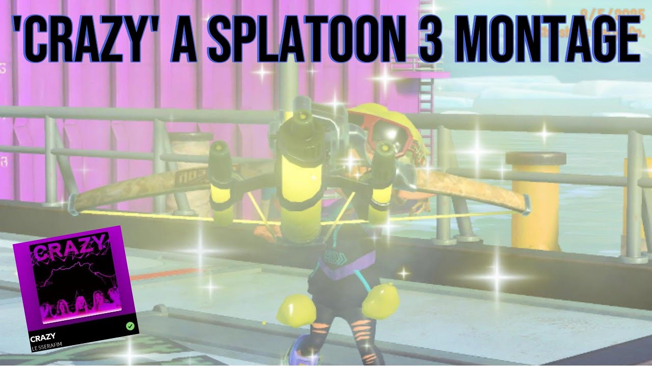 'Crazy' A Splatoon 3 montage