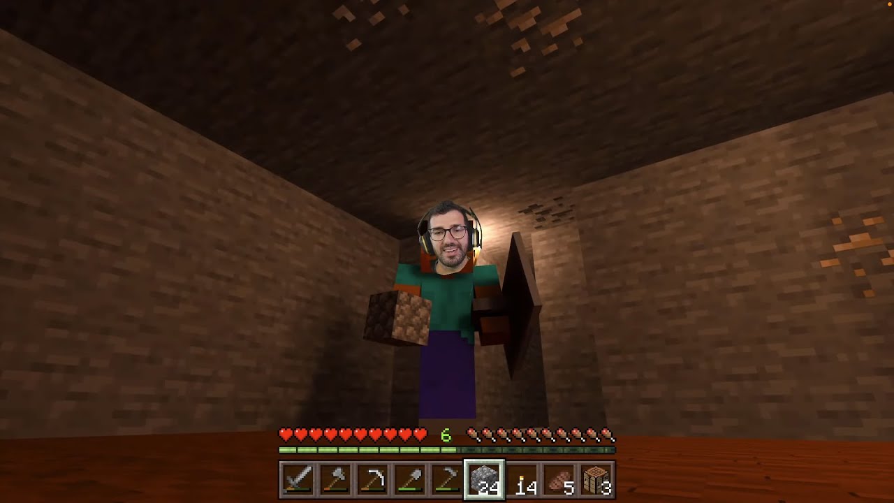A-Game plays Minecraft