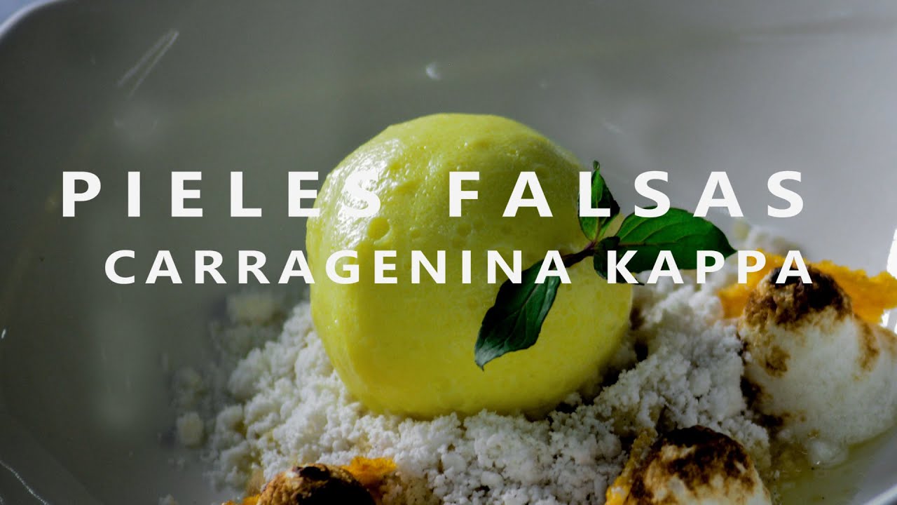 Pieles falsas con Carragenina Kappa MCS