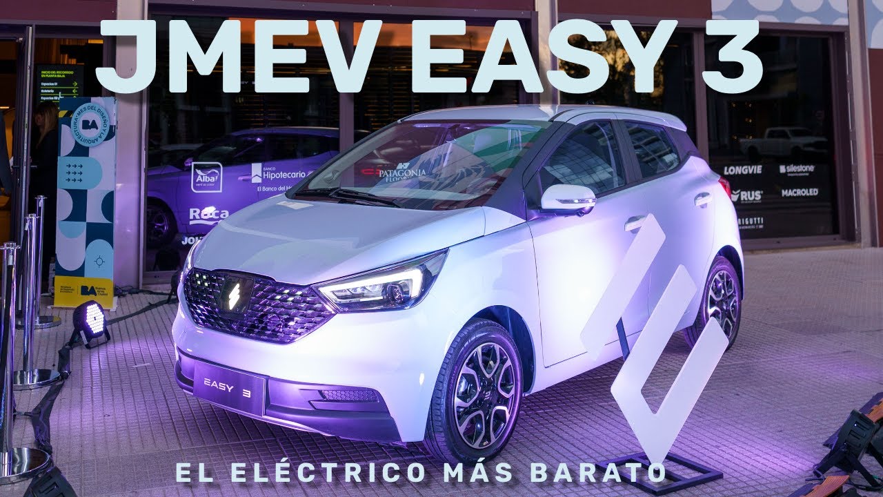 ¡El AUTO ELÉCTRICO MÁS BARATO de Argentina! 🇦🇷 | JMEV Easy 3: U$S 18.900 y 330 km de Autonomía
