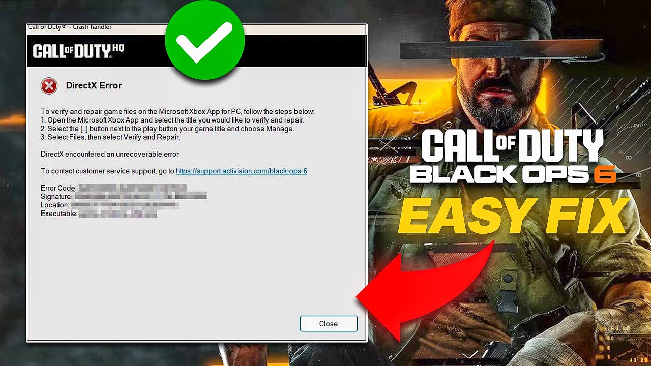 Как исправить ошибку DirectX в COD Black Ops 6 &mdash; простое решение ✅