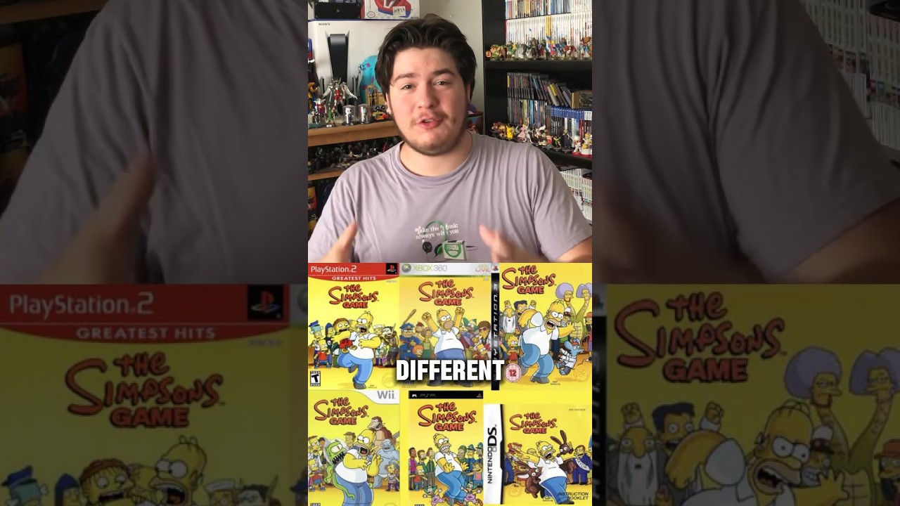 The DIFFERENT Simpsons Game Variants #gaming