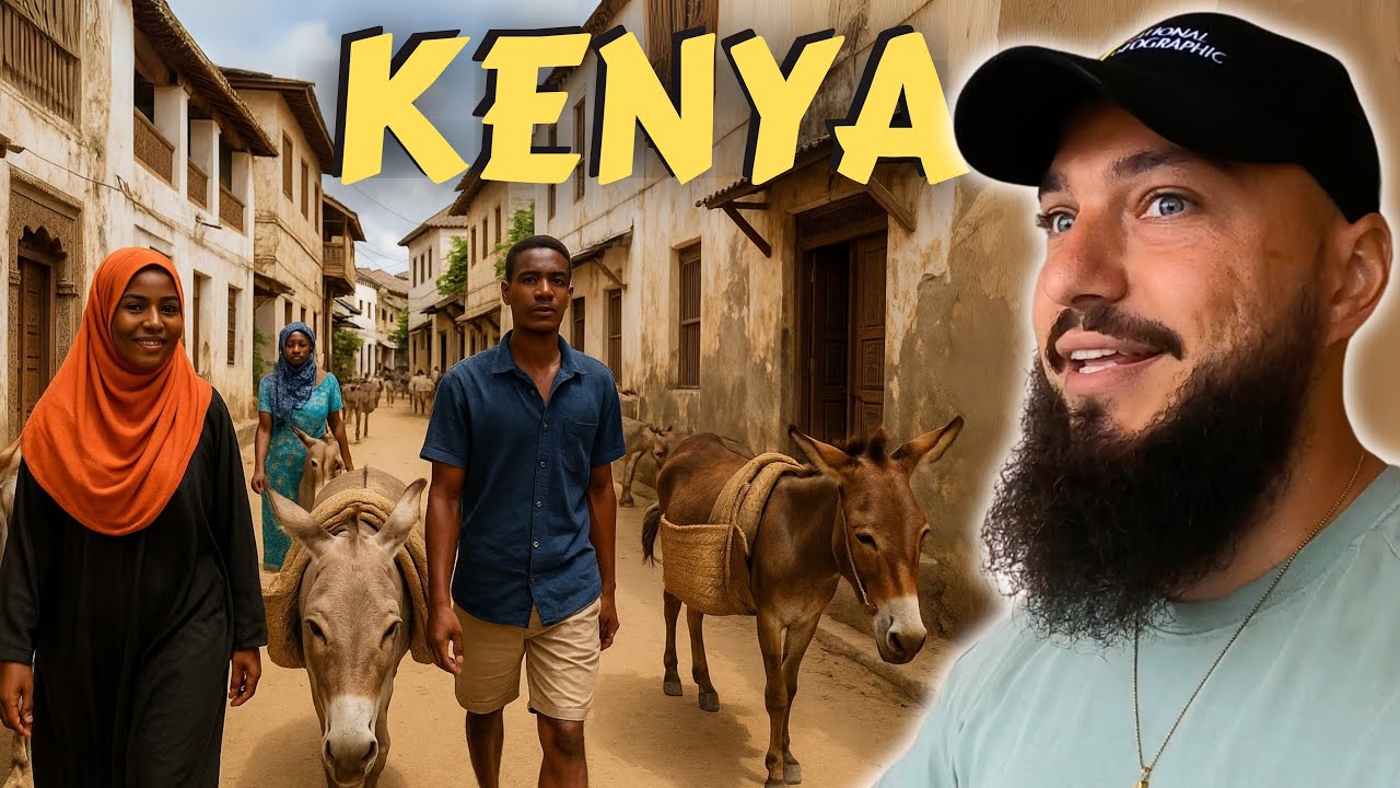 Traveling To Kenya's Donkey Island — Muslim-majority Island Of Lamu 🇰🇪 (Swahili & Islamic Culture)