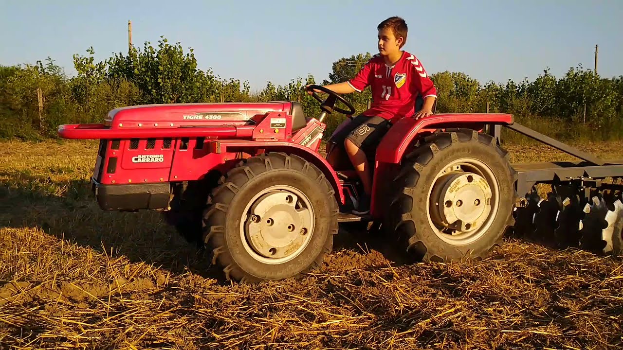 Antonio Carraro 4300 tigre tárcsázás