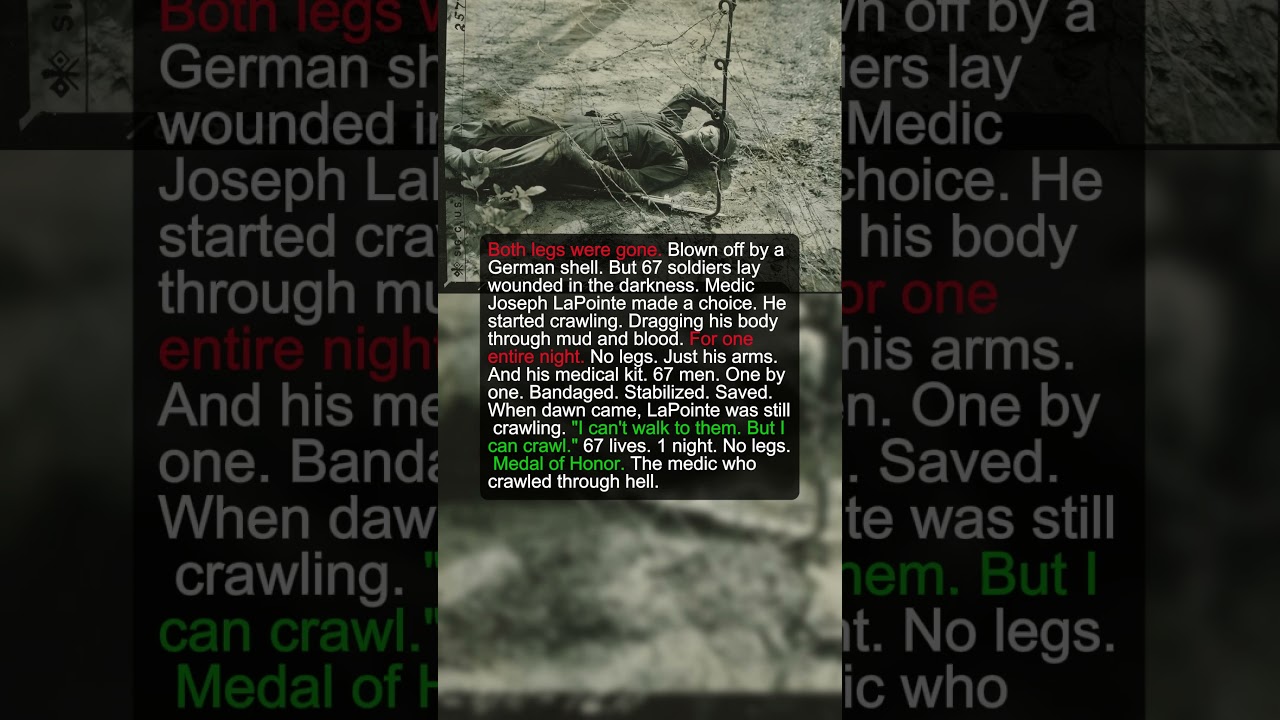 1 Legless Medic Saved 67 Men in 1 Night  | Military History Talks
