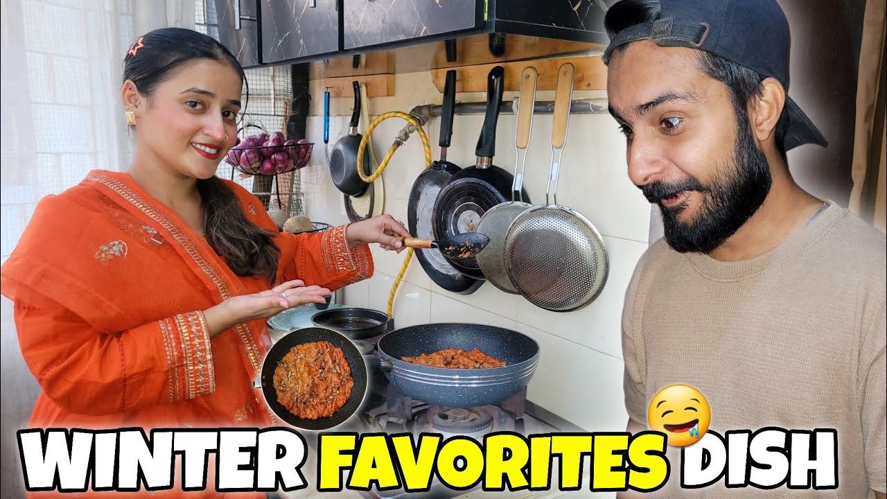 Haya aj dil garden garden 😍 | Winter favorites dish | Gajar ka Halwa 🤤 