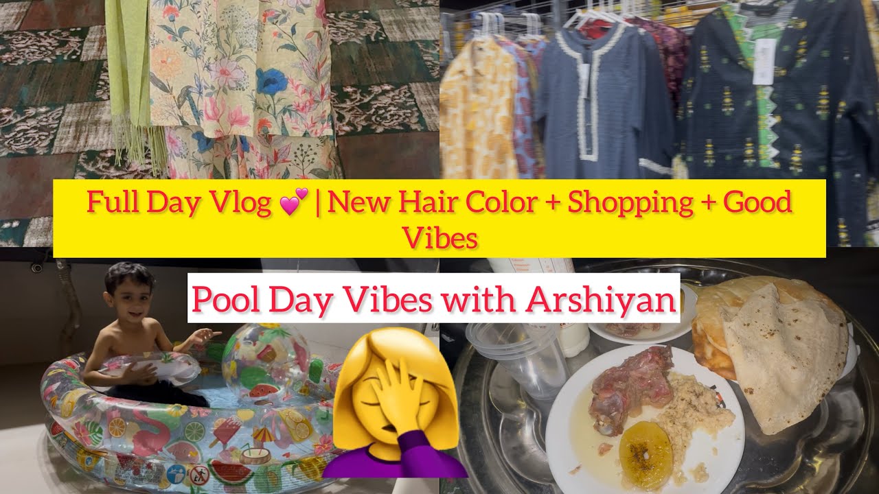 Full Day Vlog 💕 | New Hair Color Shopping Good Vibes