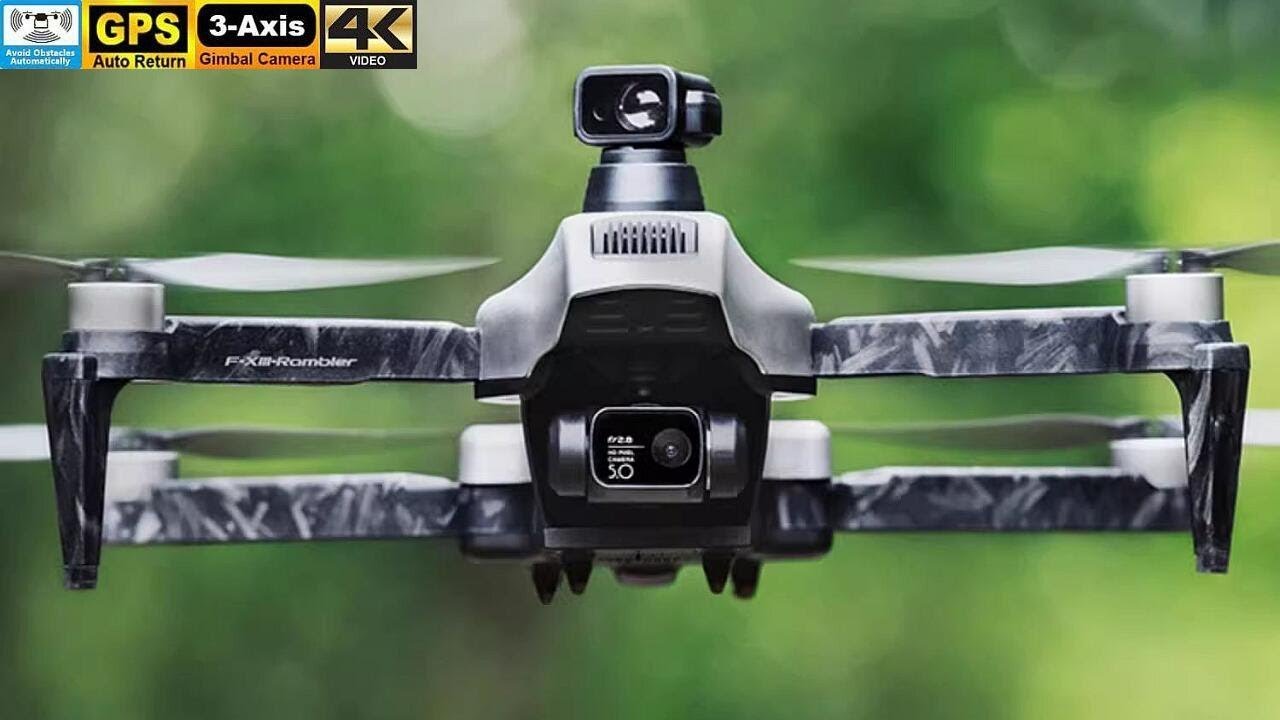 2023 F13 Obstacle Avoidance 3-Axis Gimbal 4K-Video Long Range Drone – Just Released !
