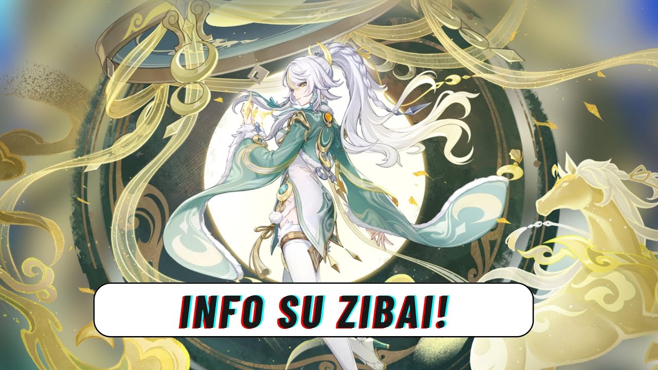 INFO ufficiali su Zibai! Genshin Impact Luna IV #genshinimpact #hoyoverse
