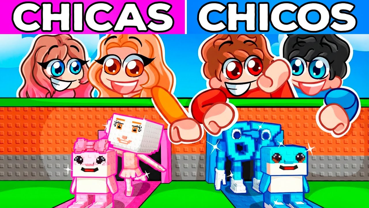 GIRLS vs BOYS in Steal a Brainrot!