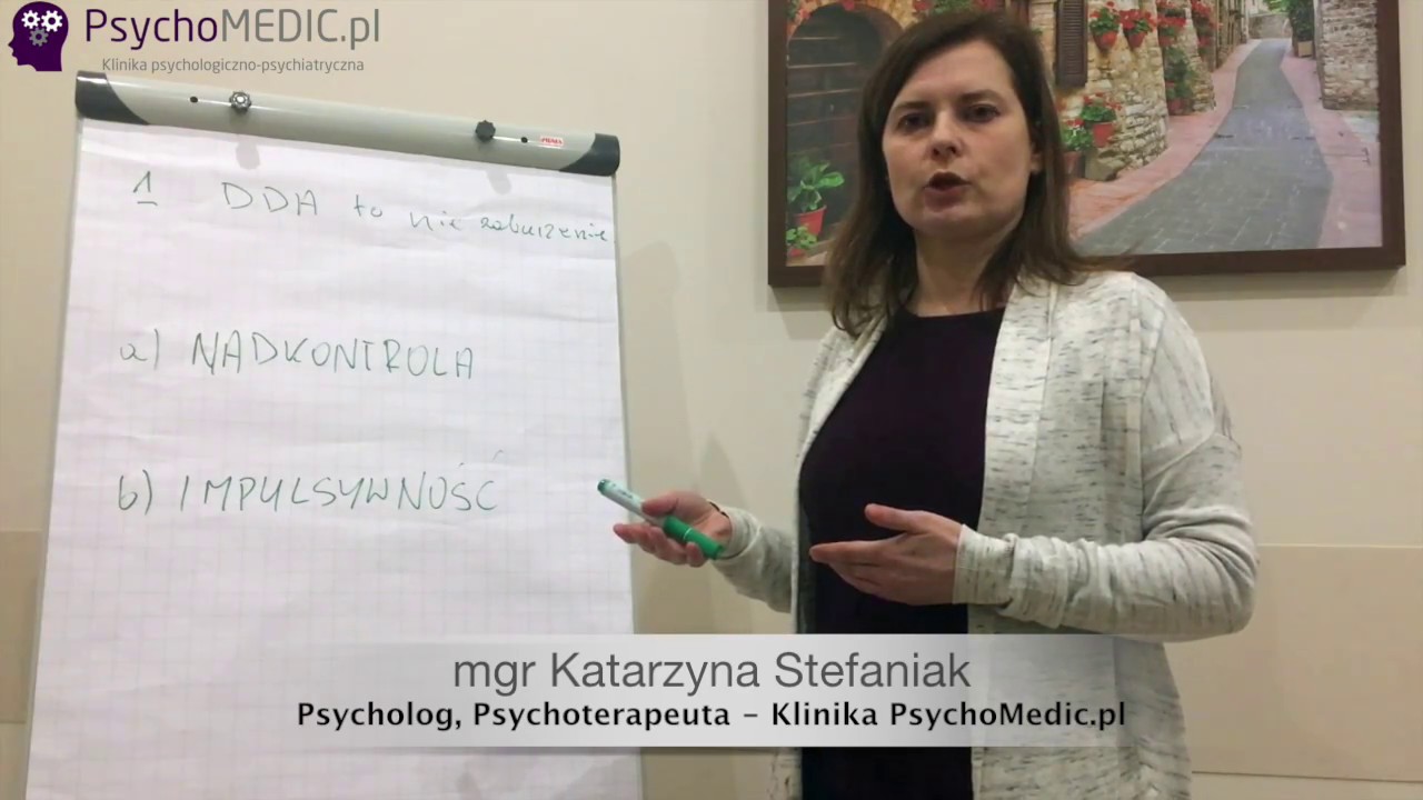 Terapia DDA - psycholog, psychoterapeuta mgr Katarzyna Stefaniak