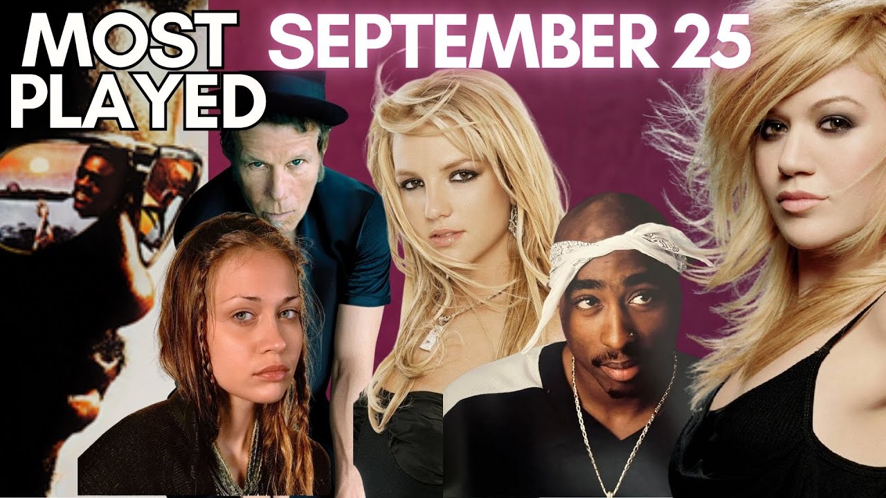 Kelly! Fiona Apple! 2Pac! Madonna! Nas! Tori! Stevie! MOST PLAYED SONGS - SEPTEMBER 2025 Reaction