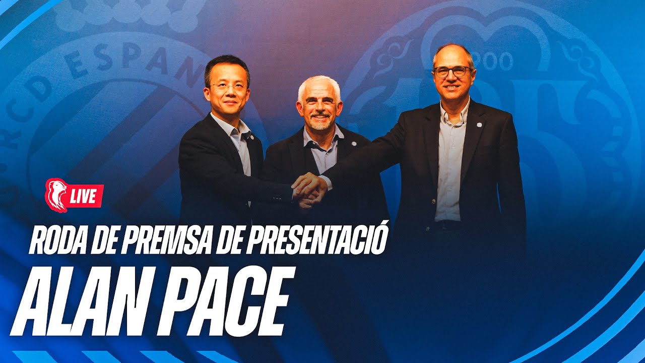 🔴 LIVE | 🎥 Roda de premsa de presentaci&oacute; d&rsquo;Alan Pace