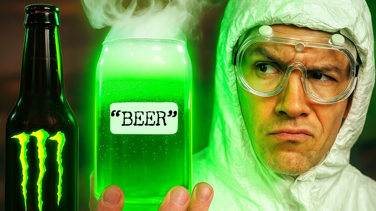 Is Turning Monster Energy Into Beer a BAD IDEA???