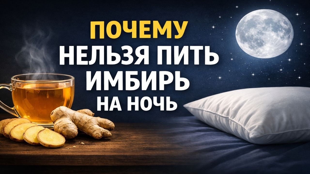 Имбирь перед сном = БЕССОННИЦА? Вся правда, о которой молчат