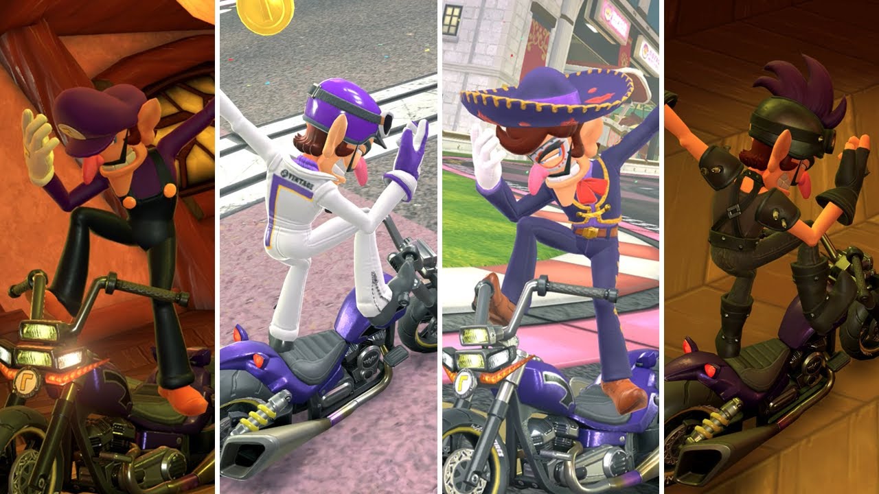 Mario Kart World: Online Knockout Tour #10 (All Waluigi Outfits)