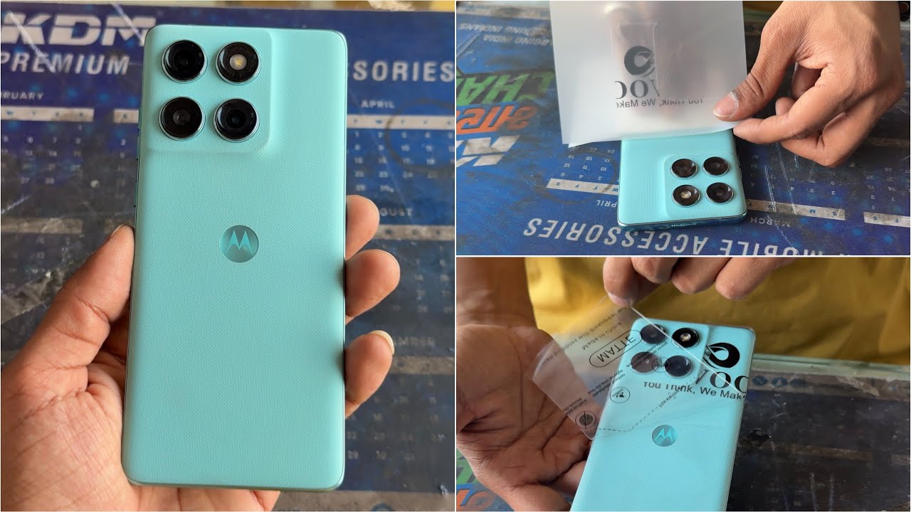 Moto Edge 60 Fusion 5g Back Lamination Full Body Cover | Moto Edge 60 Fusion Back Leather Protector