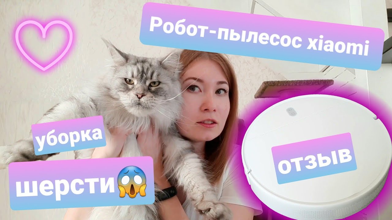 Отзыв/обзор на робот пылесос  Xiaomi Vacuum-Mop Essential / уборка шерсти в доме