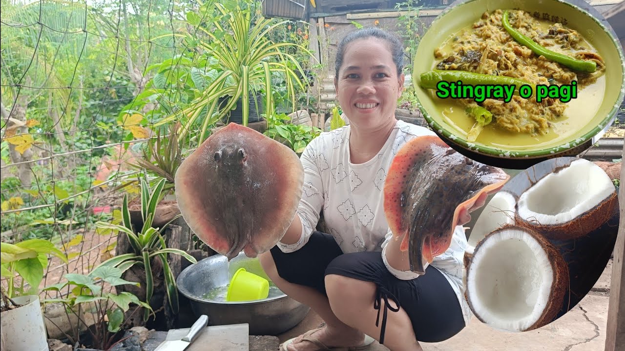 Ginataang Kinunot na Pagi o Stingray