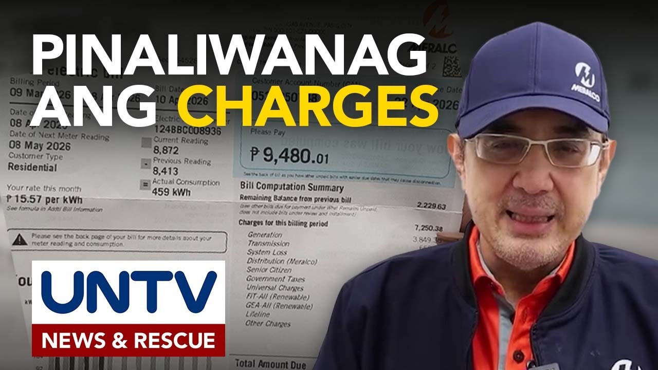 Meralco, ipinaliwanag ang pass-through charges sa electric bill