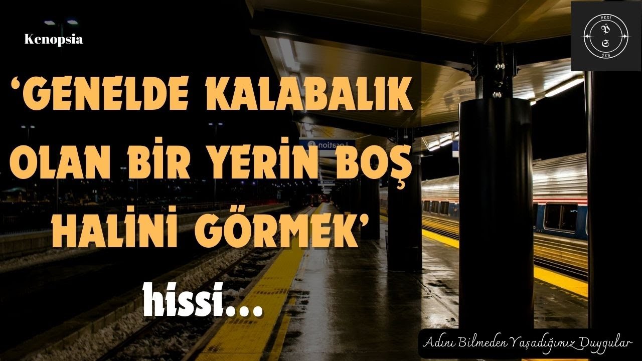 Genelde kalabalık olan bir yerin boş halinin nasıl hissettirdiğini bilir misiniz? #kenopsia