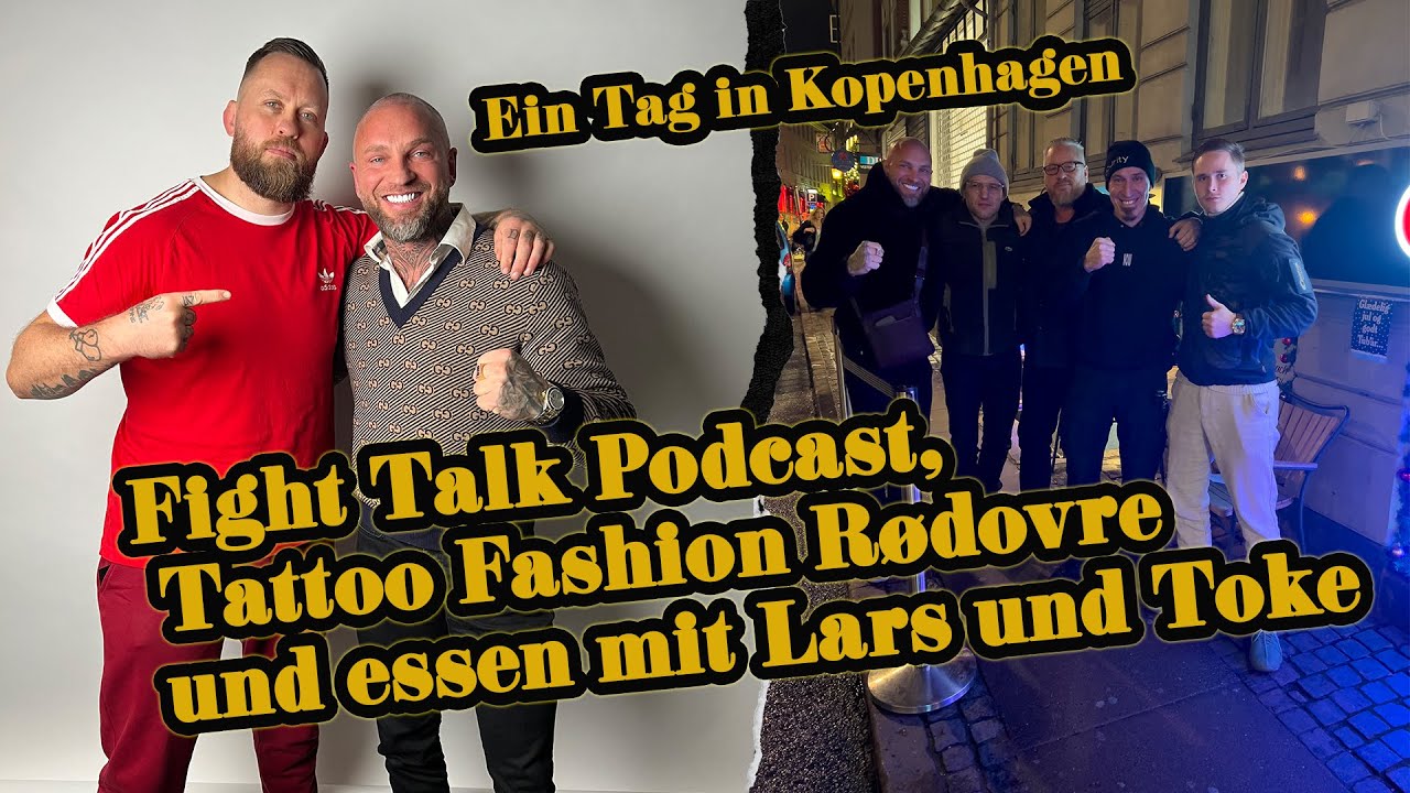 Безумный день в Копенгагене: Tattoo Fashion Rødovre, подкаст с Ником Барнё и Shawarma Night!