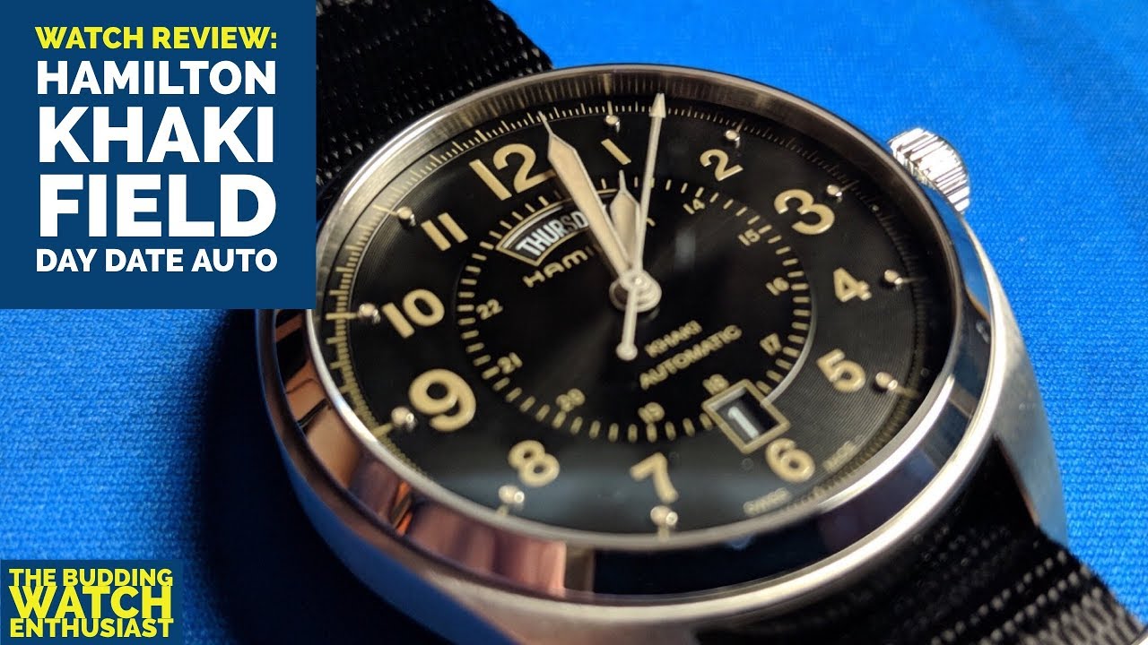 Hamilton Khaki Field Watch Review (Day Date Automatic) - Straddling a Line Between Function & Style
