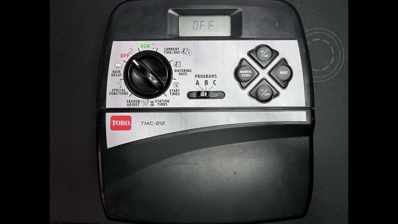 Programador Toro TMC-212 - Como Programarlo