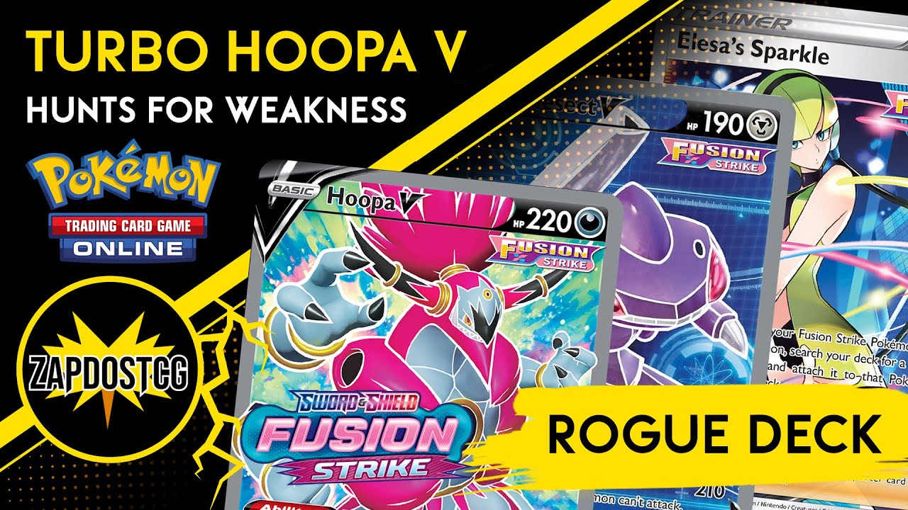 Turbo Fusion Strike Hoopa V Deck Hits Top Decklists For Weakness!! (Pokemon TCG)