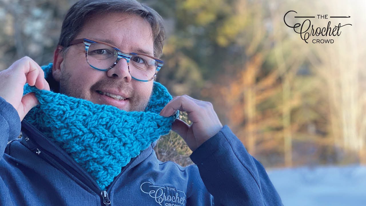 Celtic Weave Stitch Cowl 🍀 The ULTIMATE Textured Scarf Pattern