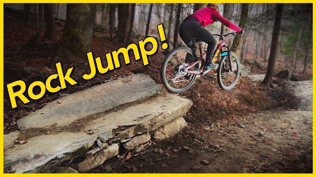 Building a Step Down out of Rock Slabs