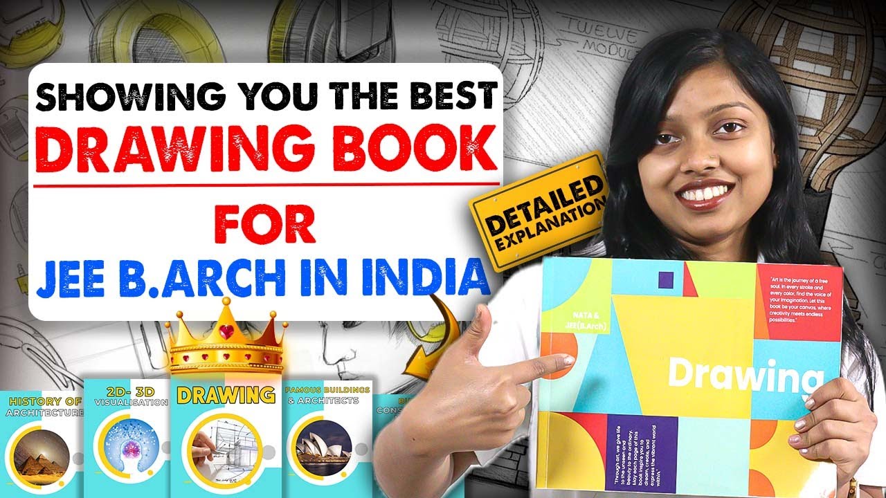 Best Book for JEE B.Arch 2026 Drawing Preparation!