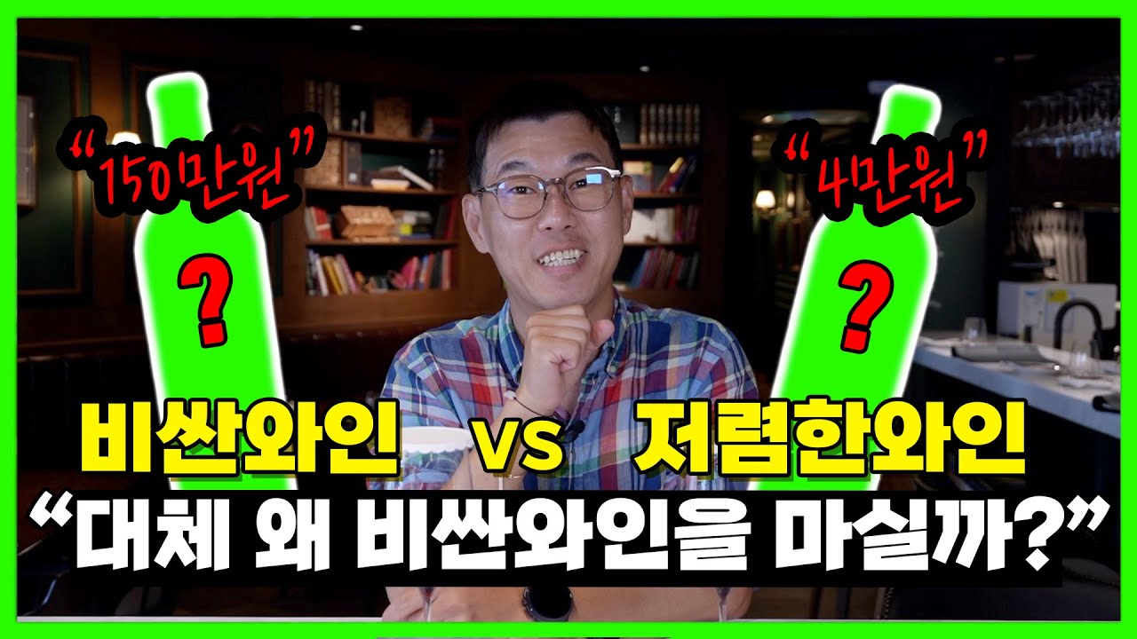비싼와인 VS 저렴한와인 | 30배 가격 차이 와인을 비교해봤습니다 