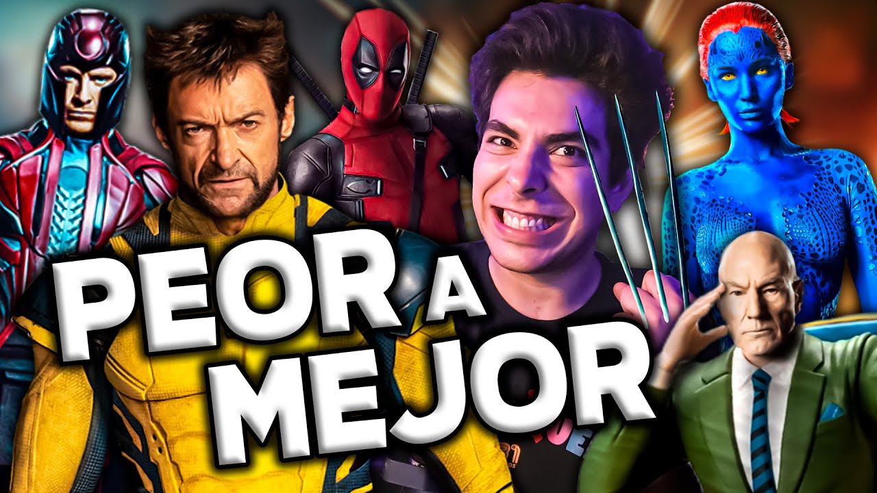 Las 14 PELICULAS de X-MEN de PEOR a MEJOR