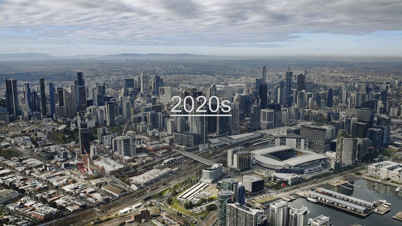 Evolution of Melbourne 1900s-3000s