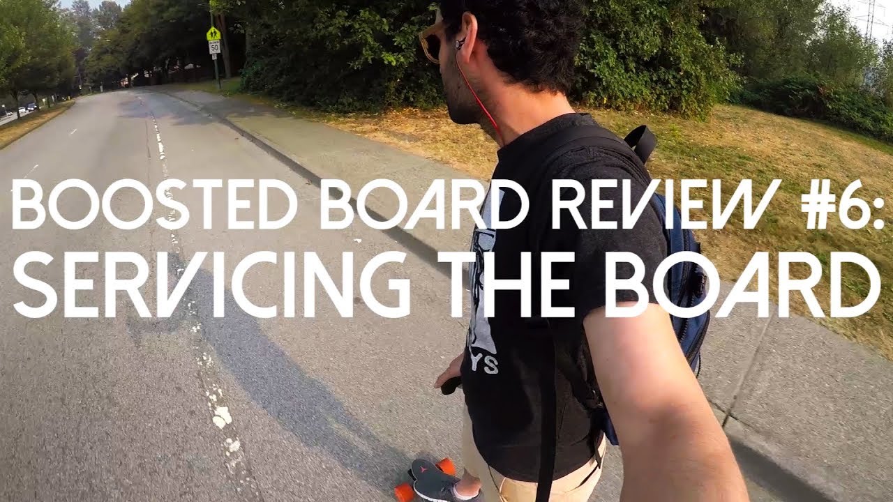BOOSTED BOARD - Servicing, Belts, Motor, Skid Plates