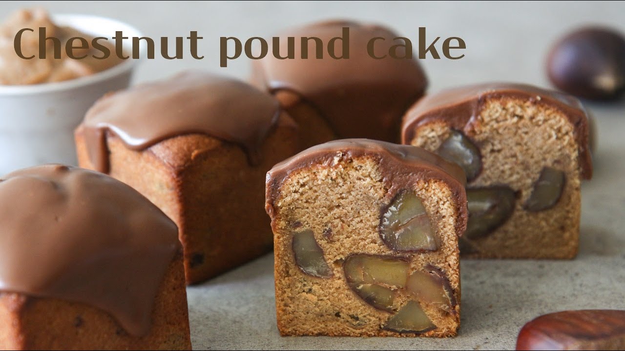 Chestnut pound cake