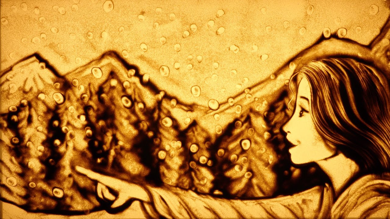THE FANTASY RHAPSODY (composed by Celesta da Vinci, sand paintings by De Zandtovenaar)