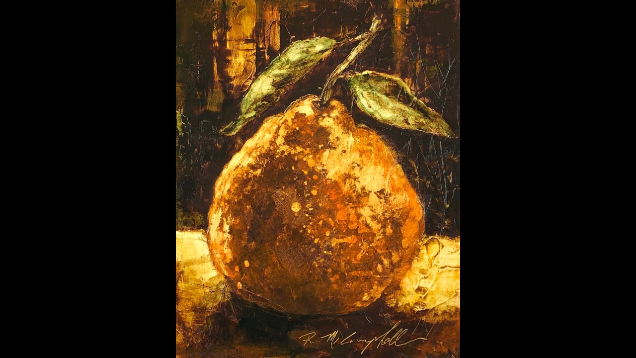 Reductive Painting using GOLDEN OPEN Acrylics by Rachael McCampbell