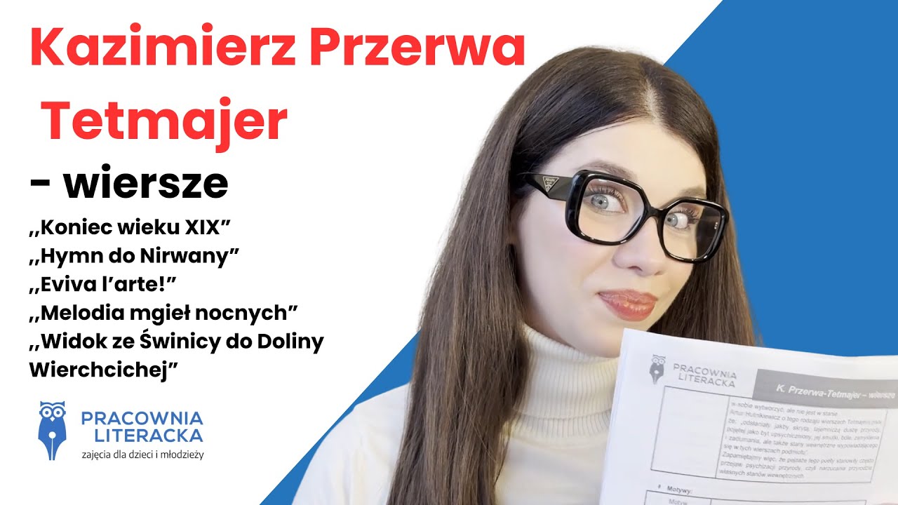 Wiersze K. Przerwy-Tetmajera (,,Koniec wieku XIX