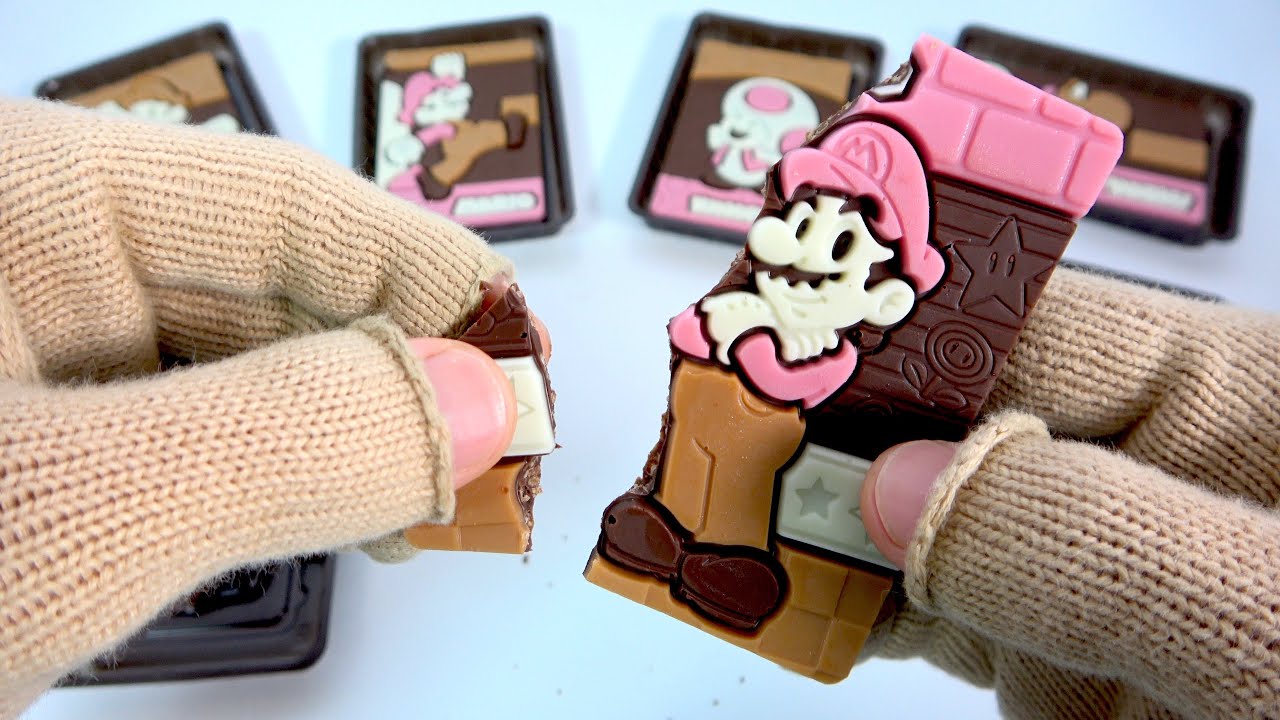 スーパーマリオ キャラパキ チョコレート『1BOX 開封』リニューアル SUPER MARIO Chocolate Renewal 食玩 Japanese candy toys